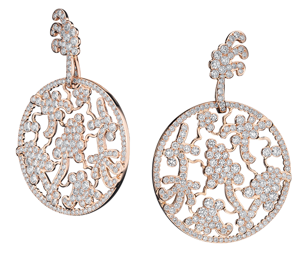 grand lace earrings - grace in lace - tabbah jewelry