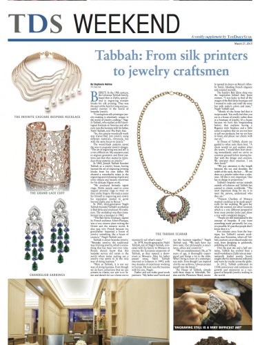 Daily star - News - Tabbah Jewelry