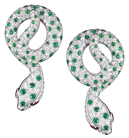 divine serpent earrings - divine serpent - tabbah jewelry