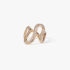 Aquatica Ultimate Wave Ring in Rose Gold with Pavé Diamonds