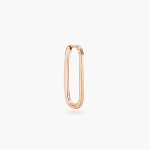B-Glam Single Earring in Rose Gold, Small
