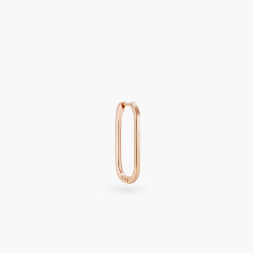 B-Glam Single Earring in Rose Gold, Mini