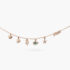 Talisman Iconic Charms Necklace in Rose Gold with Diamond Accents