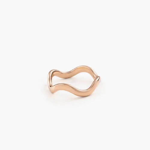Aquatica Mini Ring in Yellow Gold