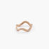 Aquatica Mini Ring in Yellow Gold Spotted with Diamonds