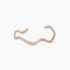 Aquatica Mini Bangle in Yellow Gold Spotted with Diamonds