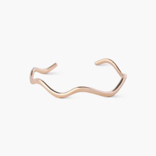 Aquatica Mini Bangle in Yellow Gold