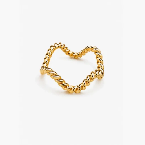 Sail Away Capri Aquatica Ring in Yellow Gold