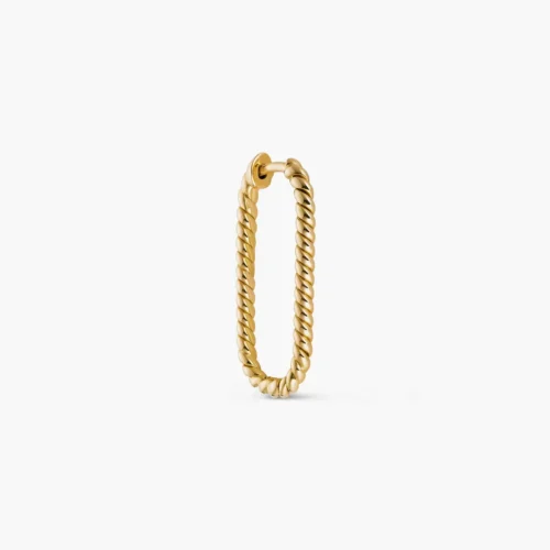 Sail Away Capri Mini Glam Single Mini Earring in Yellow Gold