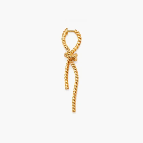 Sail Away Capri Single Earring in Yellow Gold